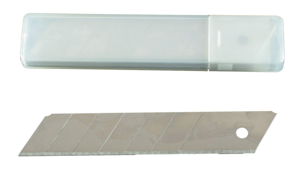 Abbrechklingen 18 mm, 10er-Box 0,50 mm