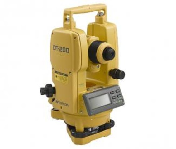 Theodolit, elektronisch DT-209L mit koaxialem Laserstrahl Topcon