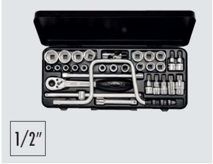 Steckschlüssel-Satz - 771-LXZNU   XZN-SATZ 1/2 " Antrieb