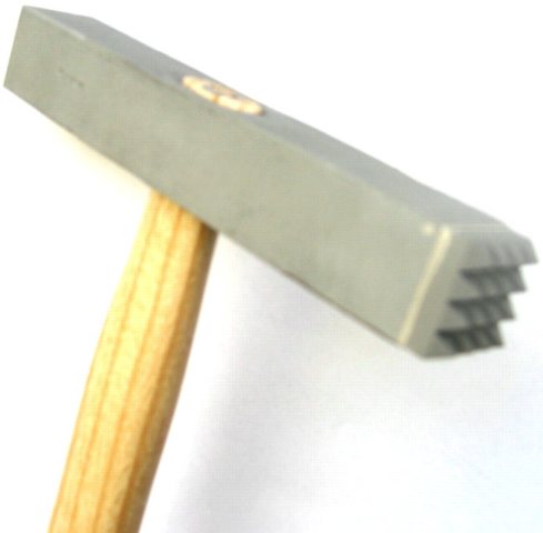 Bestückung für Stockhammer, Diamont 25x25 mm Zähnezahl 4x4 AUFPREIS für beidseitige Bestückung