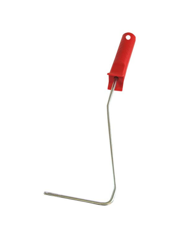 Steckbügel, rot, für 10-16 cm Walzen, Ø 6 mm, Länge 39 cm