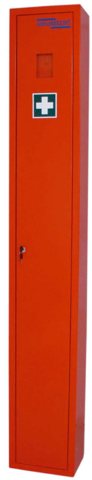 Stehschrank ultraLOCKER "1350", mit Füllung, orange