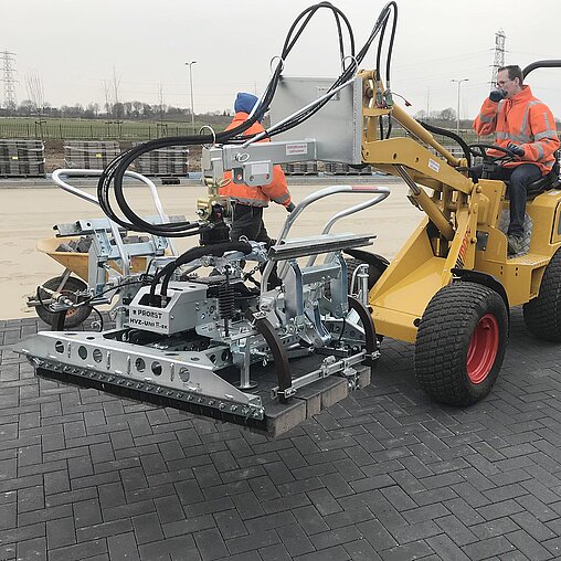 Hydraulische Verlegezange HVZ-UNI-II-Einkreis Greifweiteneinstellung durch Spin HVZ-UNI-II-EK