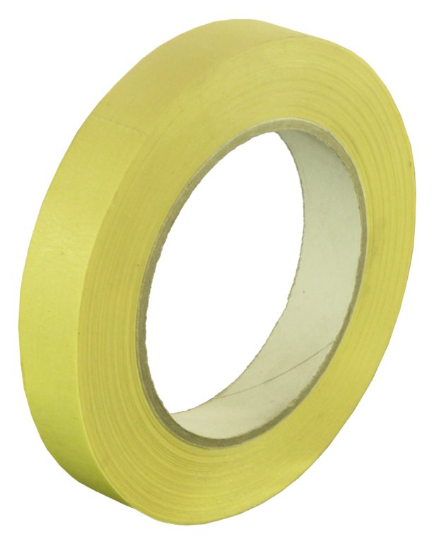 Feinkreppband Farbe chamois, 30 mm breit,Rolle a 50 mtr.