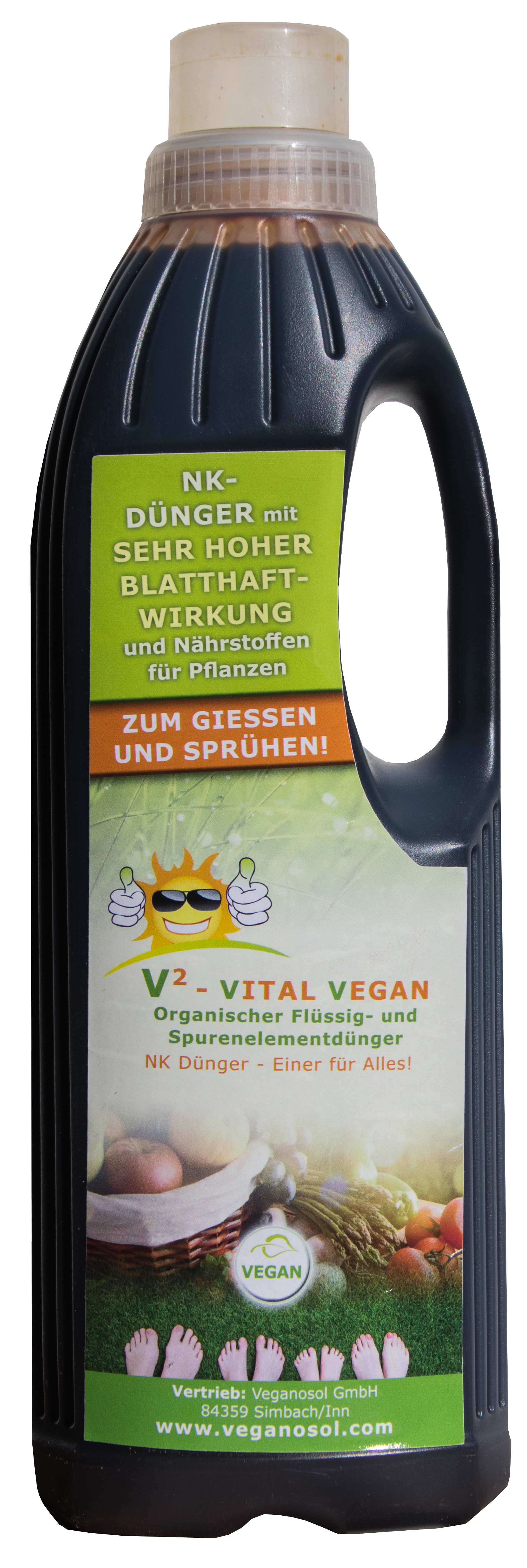 V²-Vital - Vegan  1 ltr. Flasche Flasche 1 ltr.