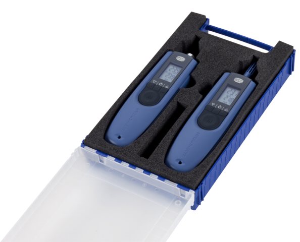 Bereitschaftskoffer VIII für 2 Geräte der 'Blaue Serie' Compact ohne weiteres Z Koffer für GANN-Geräte der 'Blaue Serie'